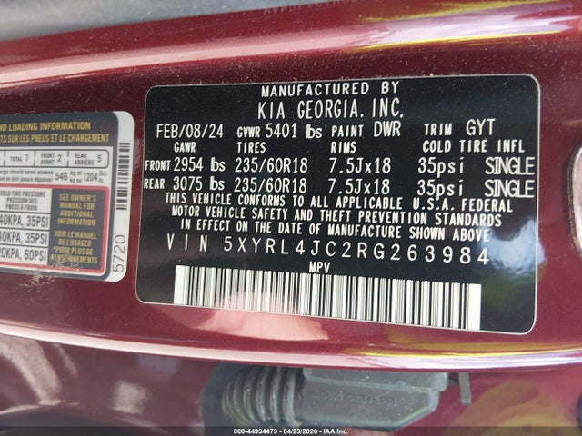 Kia Sorento S