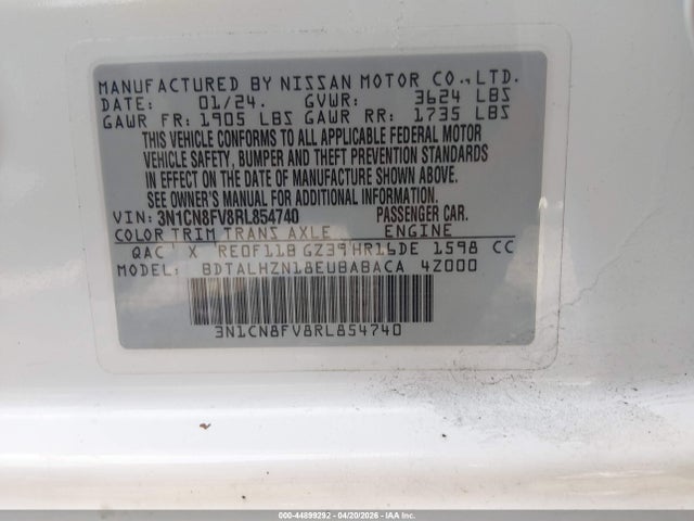 Nissan Versa 1.6 Sr