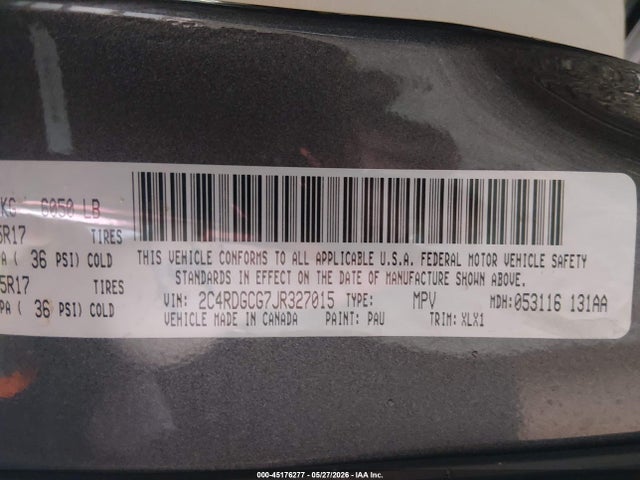 Dodge Grand Caravan Sxt