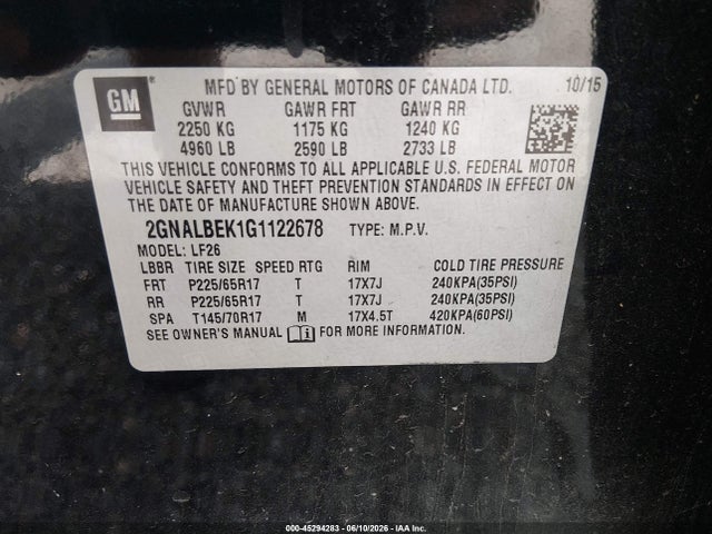 Chevrolet Equinox Ls
