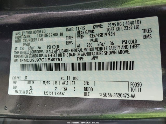 Ford Escape Titanium