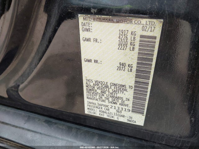 Nissan Altima 2.5 S