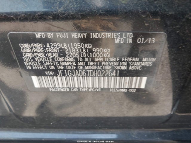 Subaru Impreza 2.0i Premium