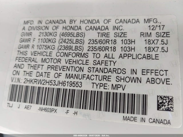 Honda CR-V Ex