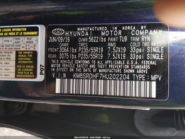 Hyundai SANTA FE Limited Ultimate