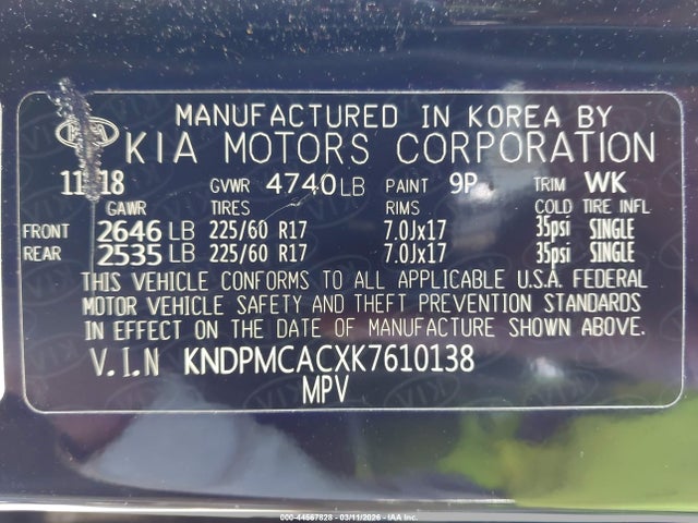 Kia Sportage Lx