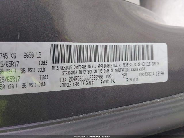 Dodge Grand Caravan Sxt