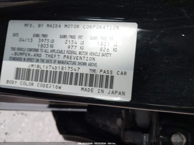Mazda Mazda3 I Touring