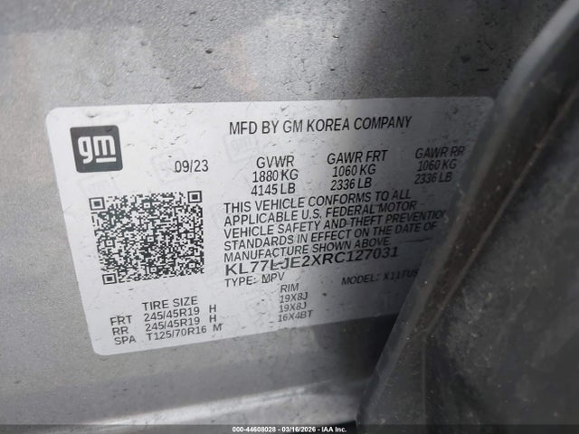 Chevrolet Trax Fwd 2rs