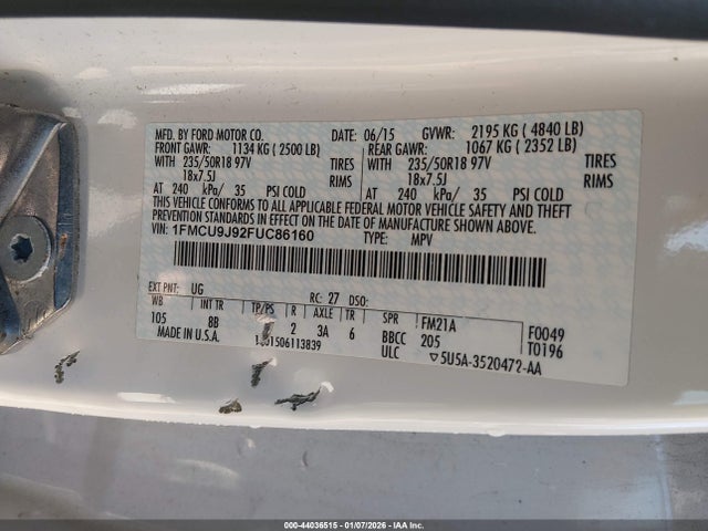 Ford Escape Titanium