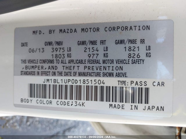 Mazda Mazda3 I Sport
