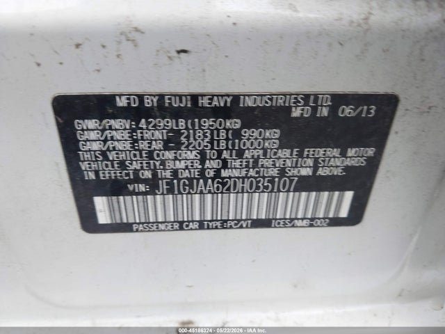 Subaru Impreza 2.0i