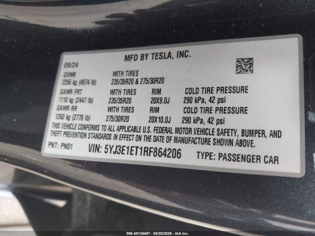 Tesla Model 3 Performance All-wheel Drive