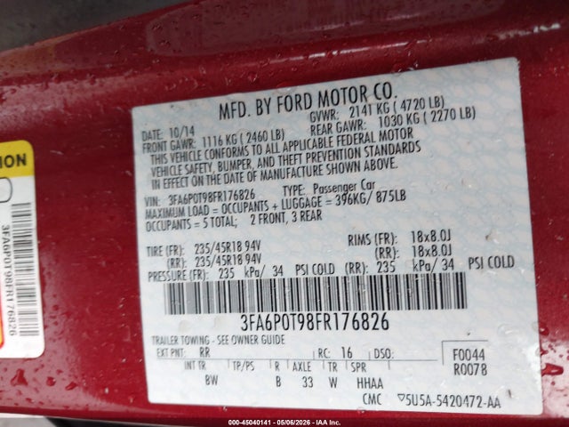 Ford Fusion Se