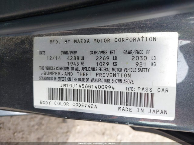 Mazda Mazda6 I Touring