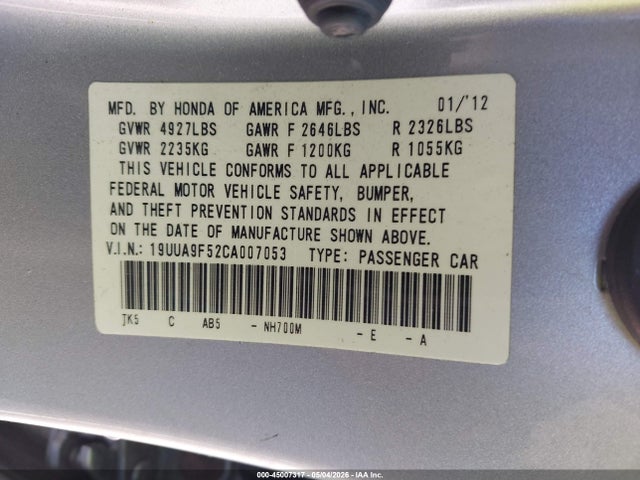 Acura TL 3.7