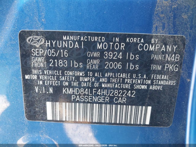 Hyundai ELANTRA Se