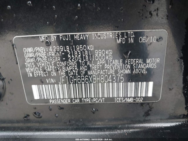 Subaru Impreza 2.5i Premium