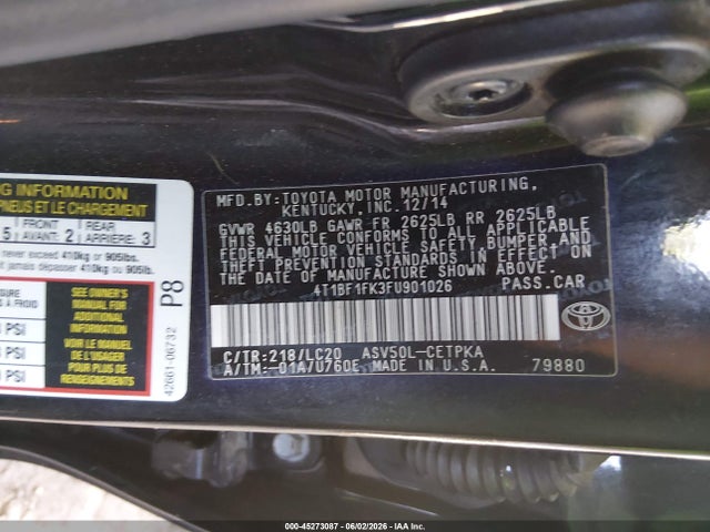 Toyota Camry Xse