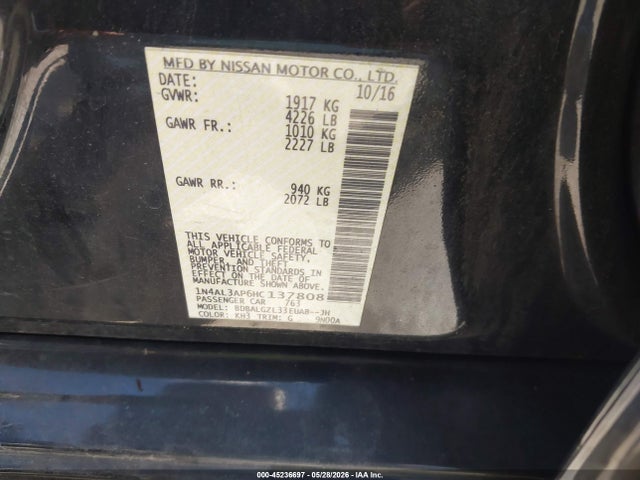 Nissan Altima 2.5 S