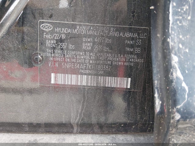 Hyundai SONATA Sel