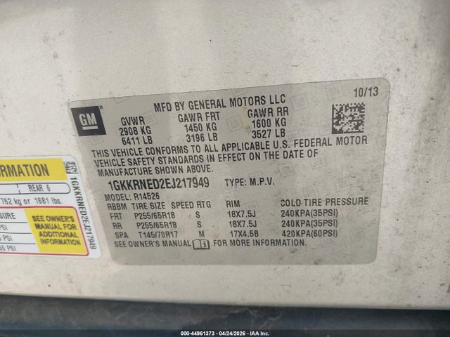 GMC Acadia Sle-1