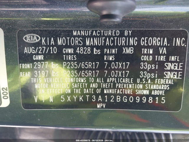 Kia Sorento Lx