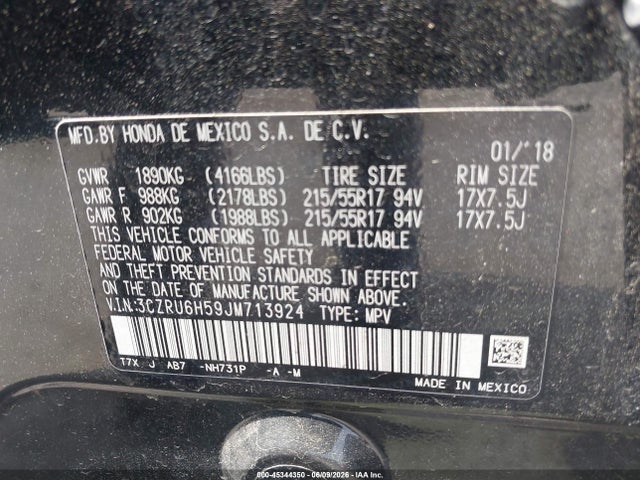 Honda HR-V Ex