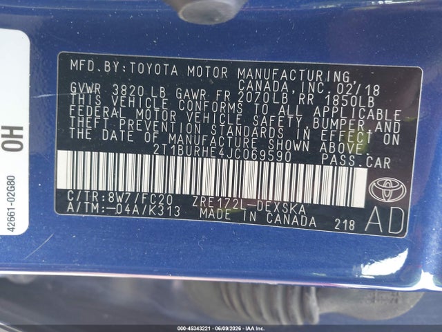 Toyota Corolla Se