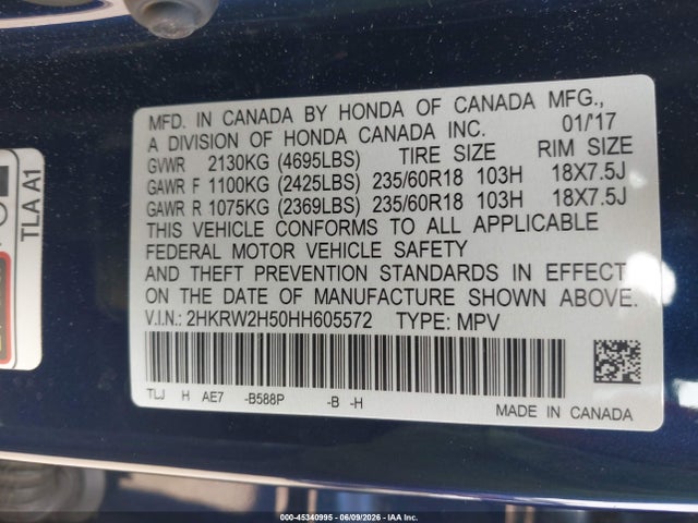Honda CR-V Ex