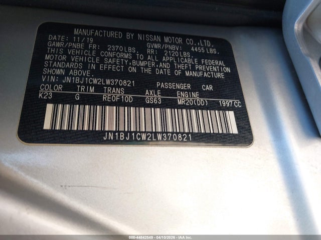 Nissan Rogue S Awd Xtronic Cvt