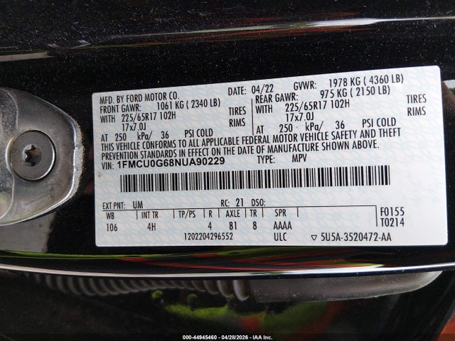 Ford Escape Se