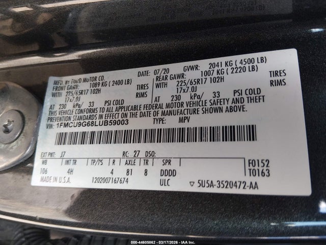Ford Escape Se