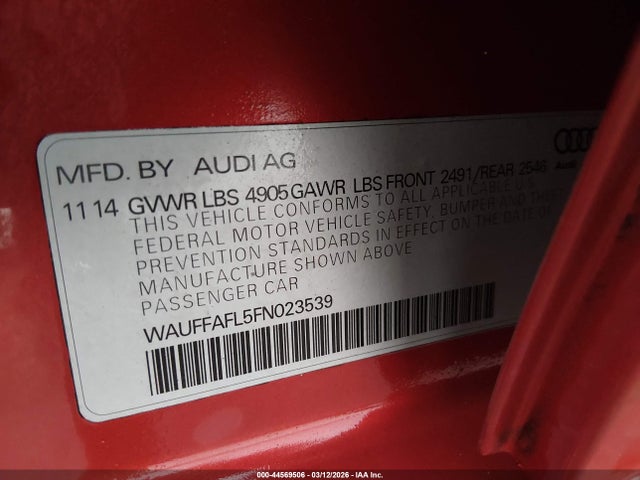 Audi A4 2.0t Premium