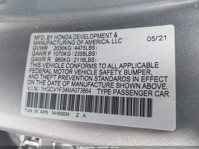 Honda Accord Sport
