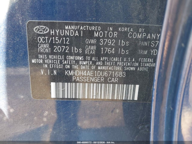 Hyundai ELANTRA Gls