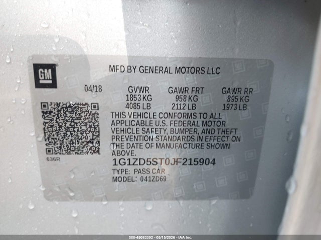 Chevrolet Malibu Lt