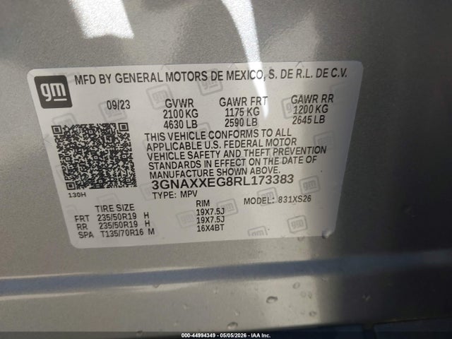 Chevrolet Equinox Awd Premier