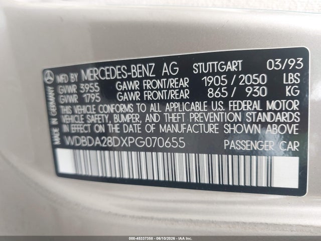 Mercedes-Benz 190 E 2.3