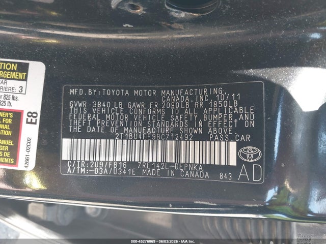 Toyota Corolla Le