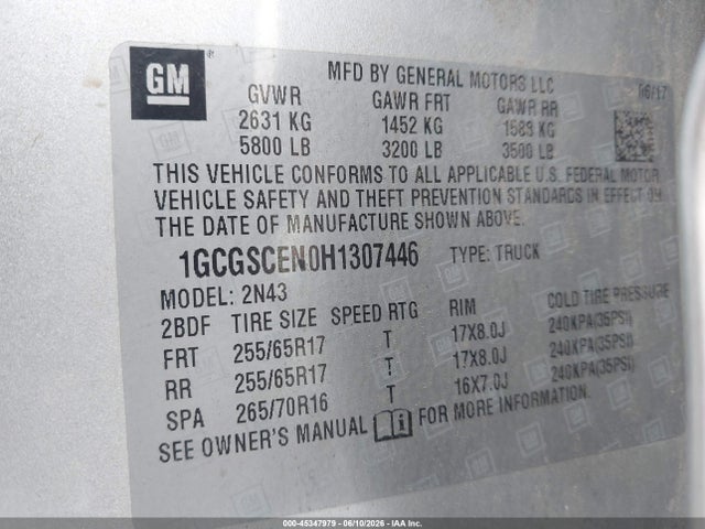 Chevrolet Colorado Lt