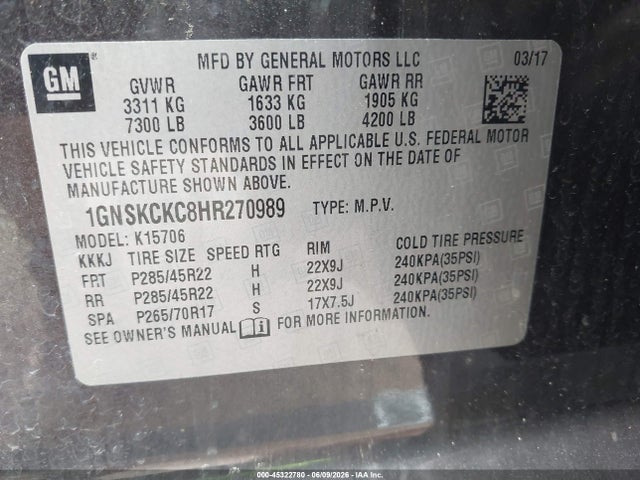 Chevrolet Tahoe Premier