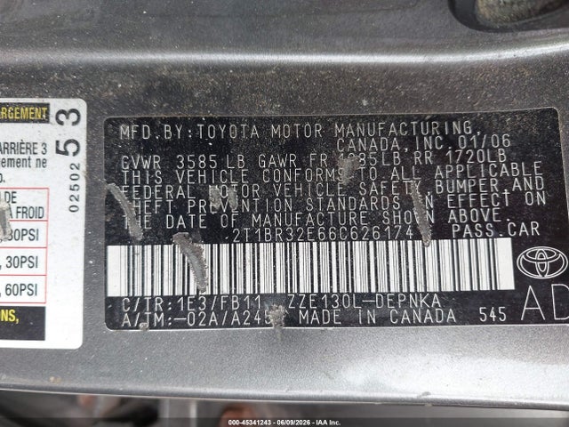 Toyota Corolla Le