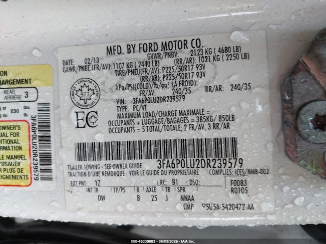 Ford Fusion Se