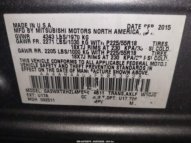 Mitsubishi Outlander Se
