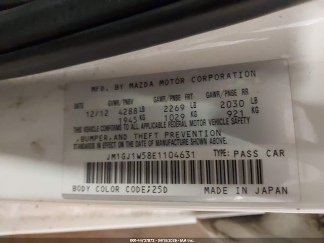 Mazda Mazda6 I Grand Touring