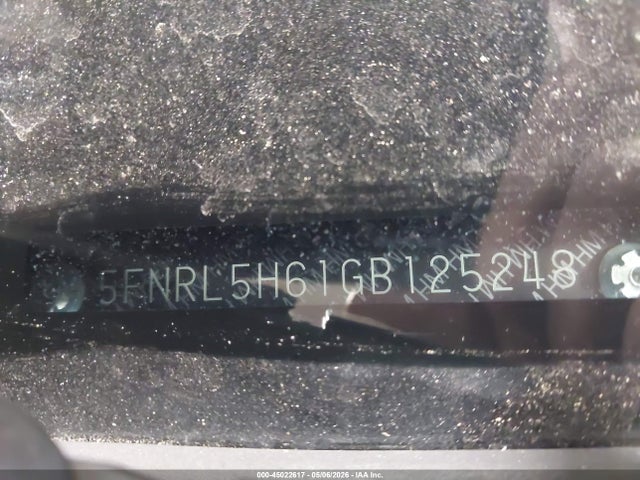 Honda Odyssey Ex-l