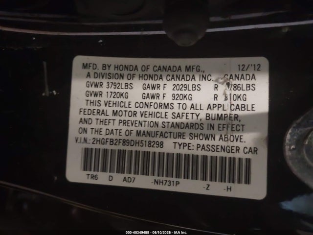 Honda Civic Ex