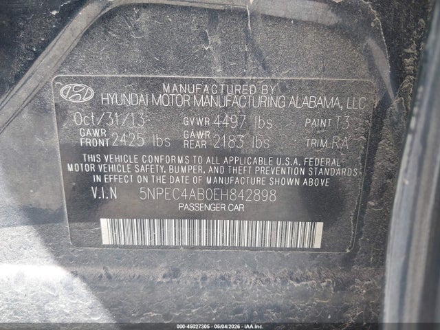 Hyundai SONATA Limited 2.0t