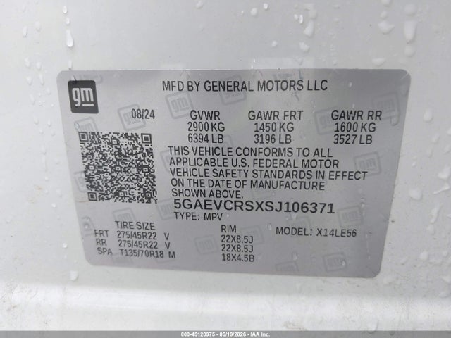 Buick Enclave Avenir Fwd